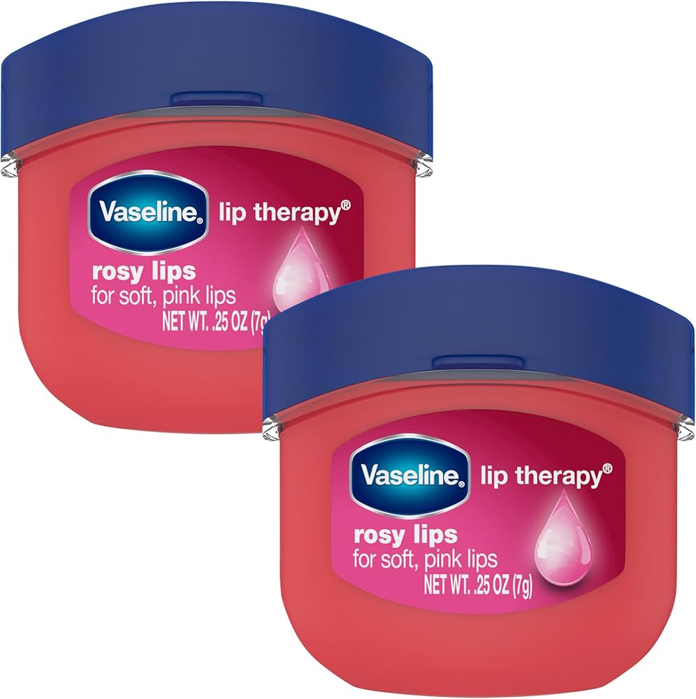 VASELINE Lip Therapy Lip Balm - Rosy Lips 2Pc  مجموعة مرطب الشفاه من فازلين
