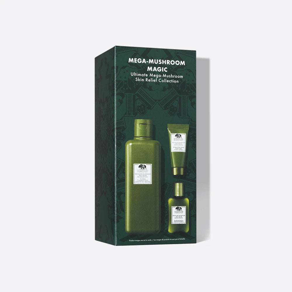 ORIGINS Mega Mashroom Magic Ultmate Mega Mushroom Skin Relief Collection