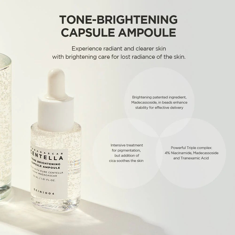SKIN 1004 Madagascar Centella Ampoule Kit مجموعة امبولات البشرة بحجم السفر من سكن ١٠٠٤