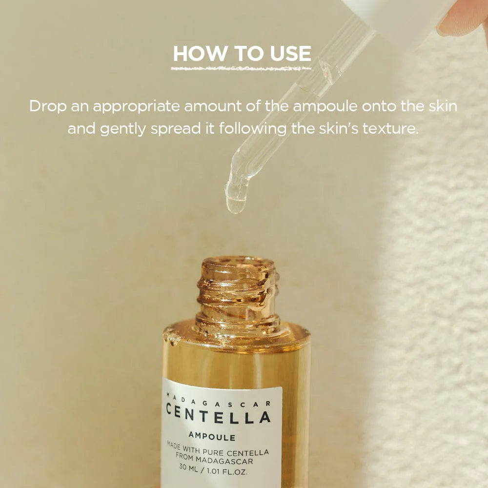 SKIN 1004 Madagascar Centella Ampoule Kit مجموعة امبولات البشرة بحجم السفر من سكن ١٠٠٤