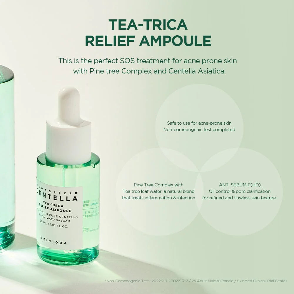 SKIN 1004 Madagascar Centella Ampoule Kit مجموعة امبولات البشرة بحجم السفر من سكن ١٠٠٤