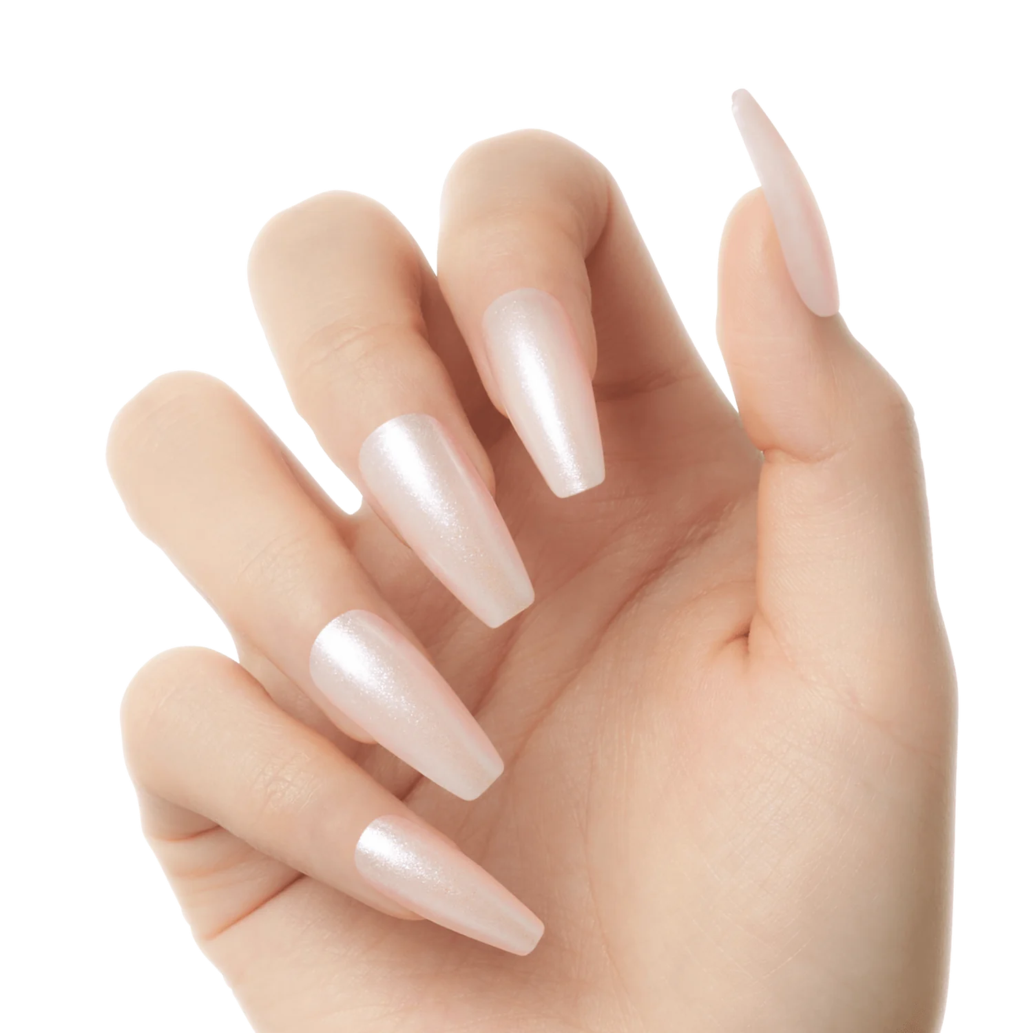 KISS Gel Fantasy Sculpted 28 Nails Glue Included 90679 (Hold Me Closer)