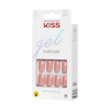 KISS Gel Fantasy S 28 Nails Glue Included KGN12 (Ribbons)