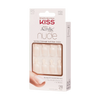 KISS Nude Revolutioary Natural Nails 28 Nails Glue Included KAN01 (French Nude
Breathtaking)
