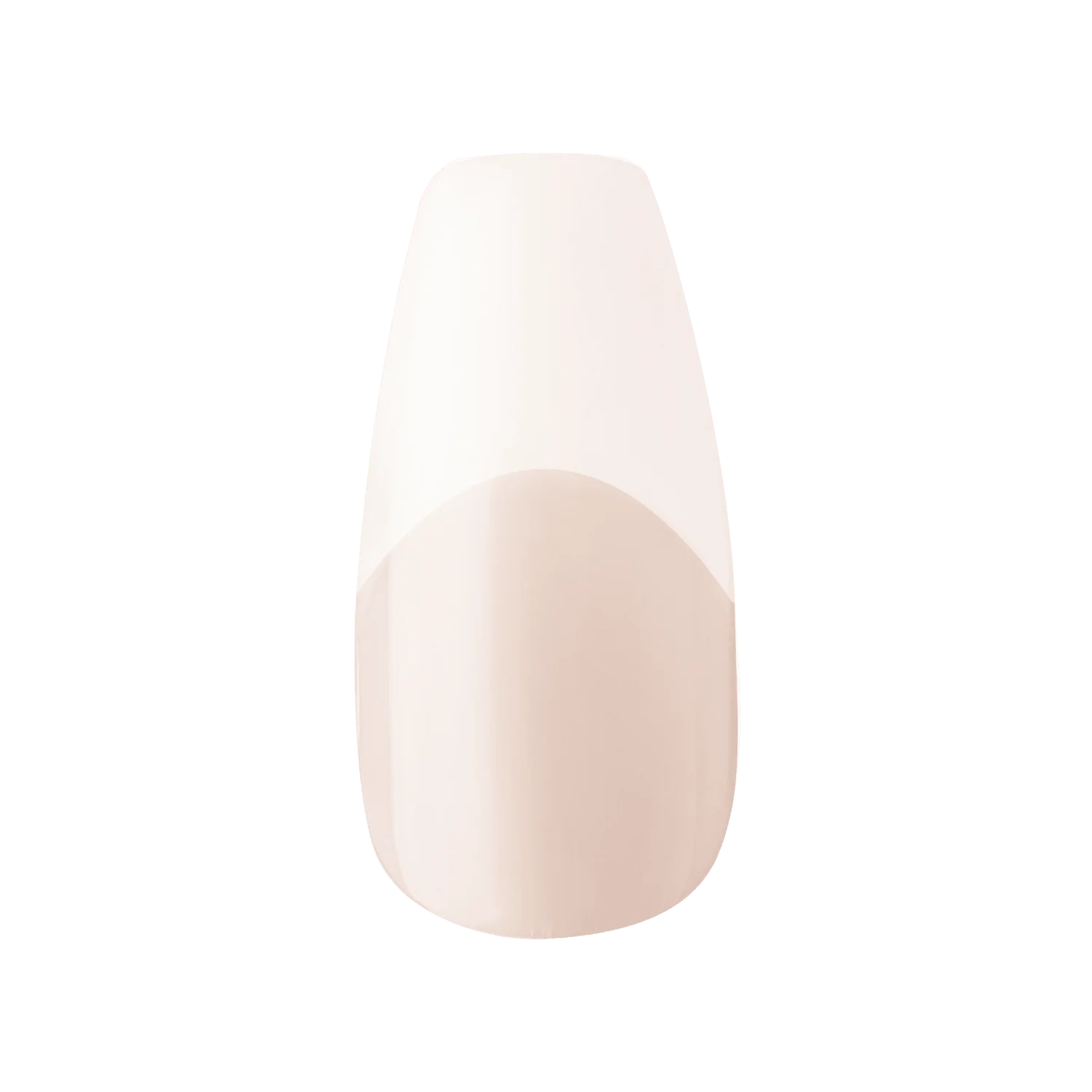 KISS Nude Revolutioary Natural Nails 28 Nails Glue Included KAN07 (Leilani)
