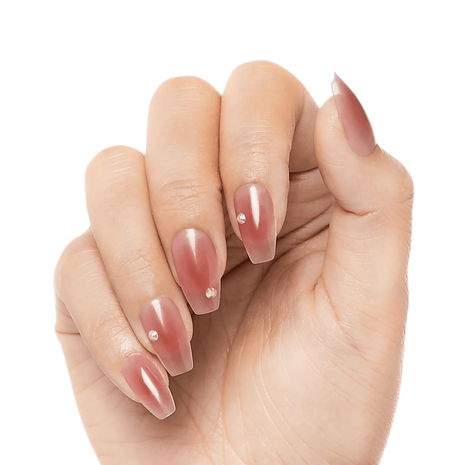KISS Bare But Better 30 Nails Glue Included BNP01 (Shine)
