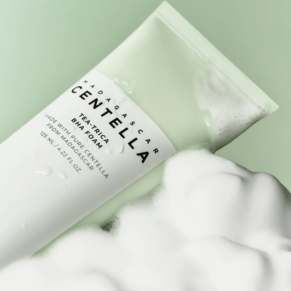 SKIN1004 Madagascar Centella Tea-Trica Bha Foam غسول رغوي بالسنتيلا وشجرة الشاي من سكن ١٠٠٤