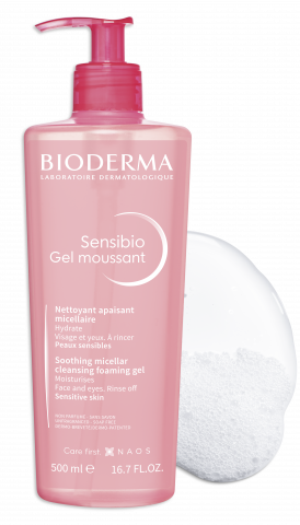 BIODERMA Sensibio Gel moussant غسول البشرة الحساسة من بايو ديرما