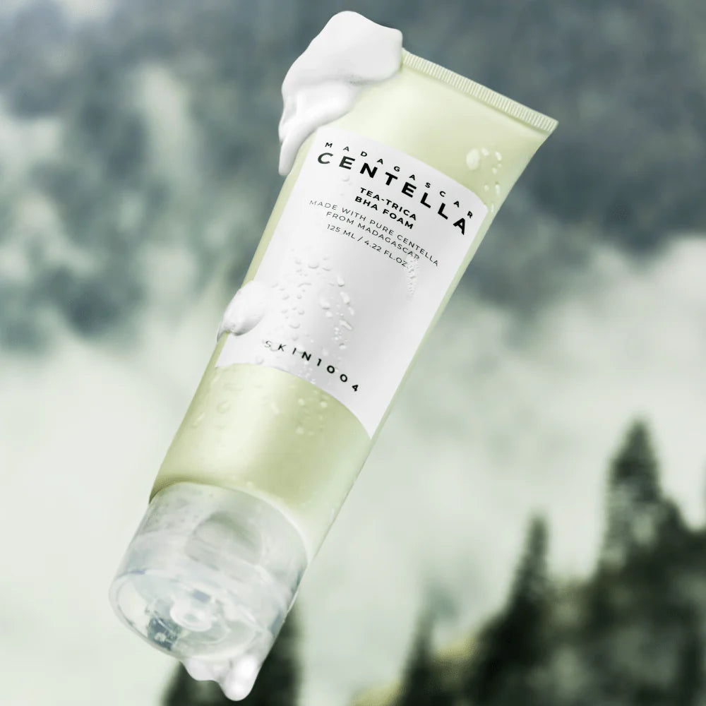 SKIN1004 Madagascar Centella Tea-Trica Bha Foam غسول رغوي بالسنتيلا وشجرة الشاي من سكن ١٠٠٤