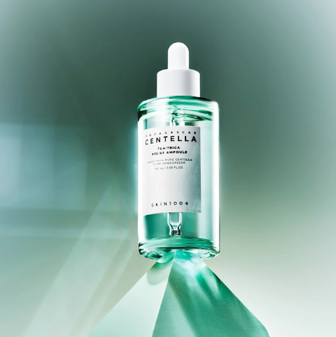 SKIN1004 Madagascar Centella Tea-Trica Relief Ampoule سيروم تهدئة وتقوية حاجز البشرة الكوري من سكن 1004