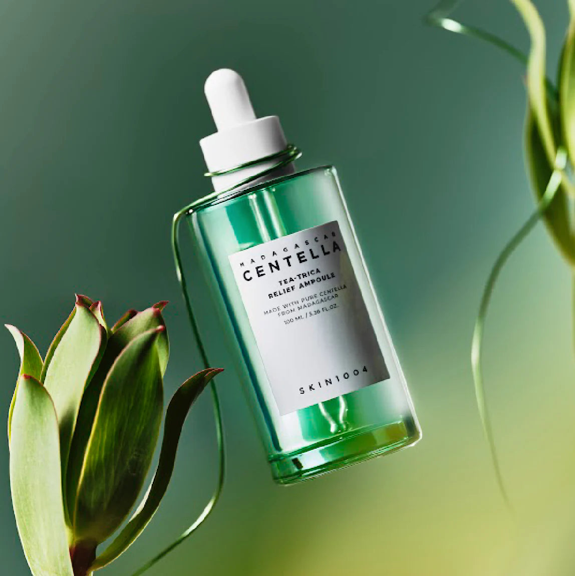 SKIN1004 Madagascar Centella Tea-Trica Relief Ampoule سيروم تهدئة وتقوية حاجز البشرة الكوري من سكن 1004