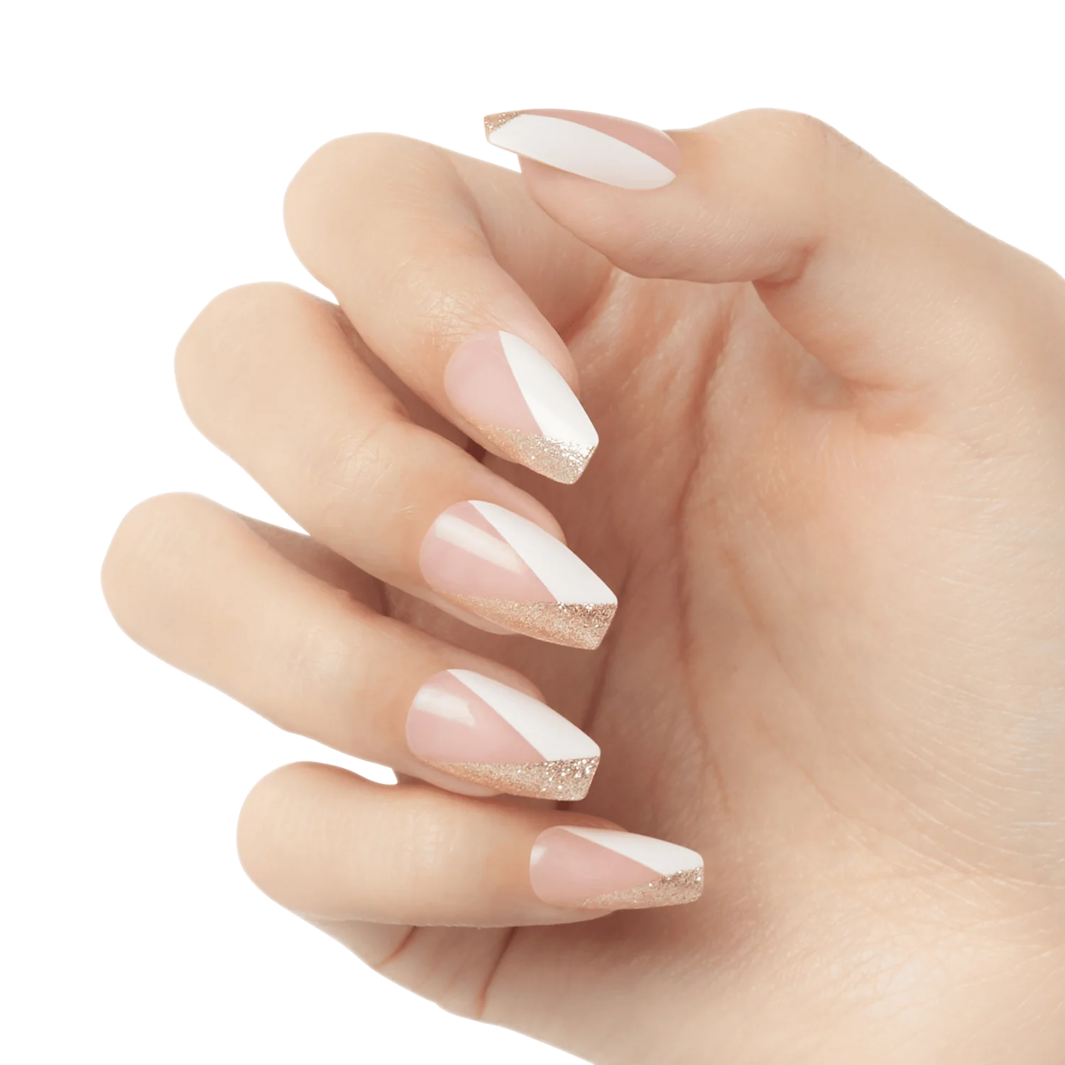 KISS Classy Nails 28 Nails Glue Included CS08 (The BOSS)