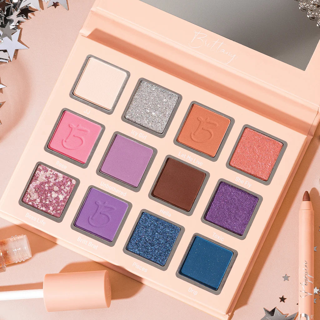 BEAUTY CREATIONS Murillo Twins Shadow Pallete شادو بالوان مات وشمرز