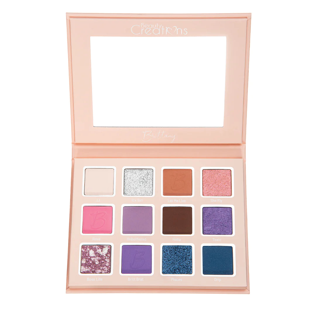 BEAUTY CREATIONS Murillo Twins Shadow Pallete شادو بالوان مات وشمرز