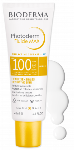BIODERMA Photoderm Fluide MAX SPF100 Maximum protection in comfortable texture