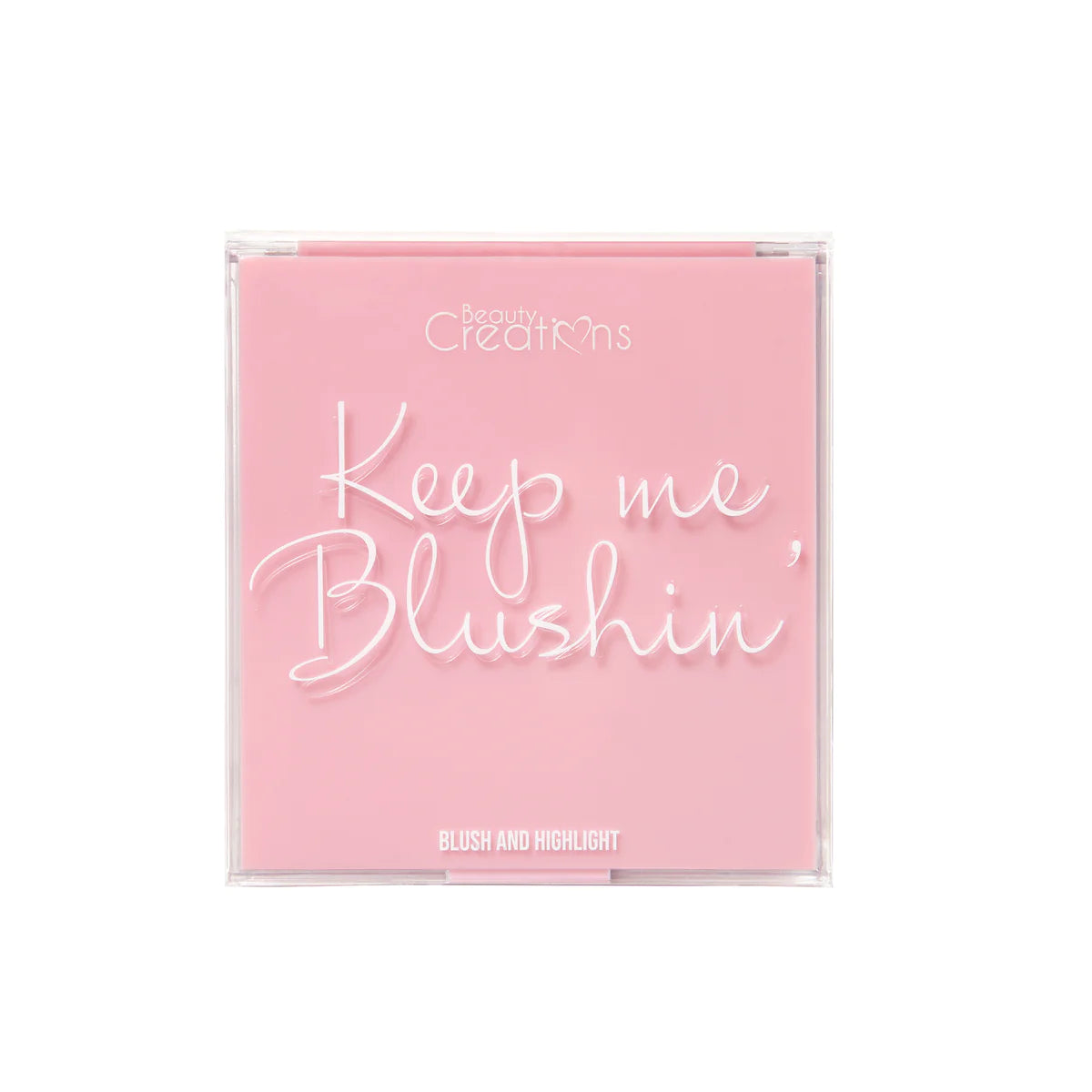 BEAUTY CREATION Keep me blushin blush and highlight 4-EVER BLUSH QUAD