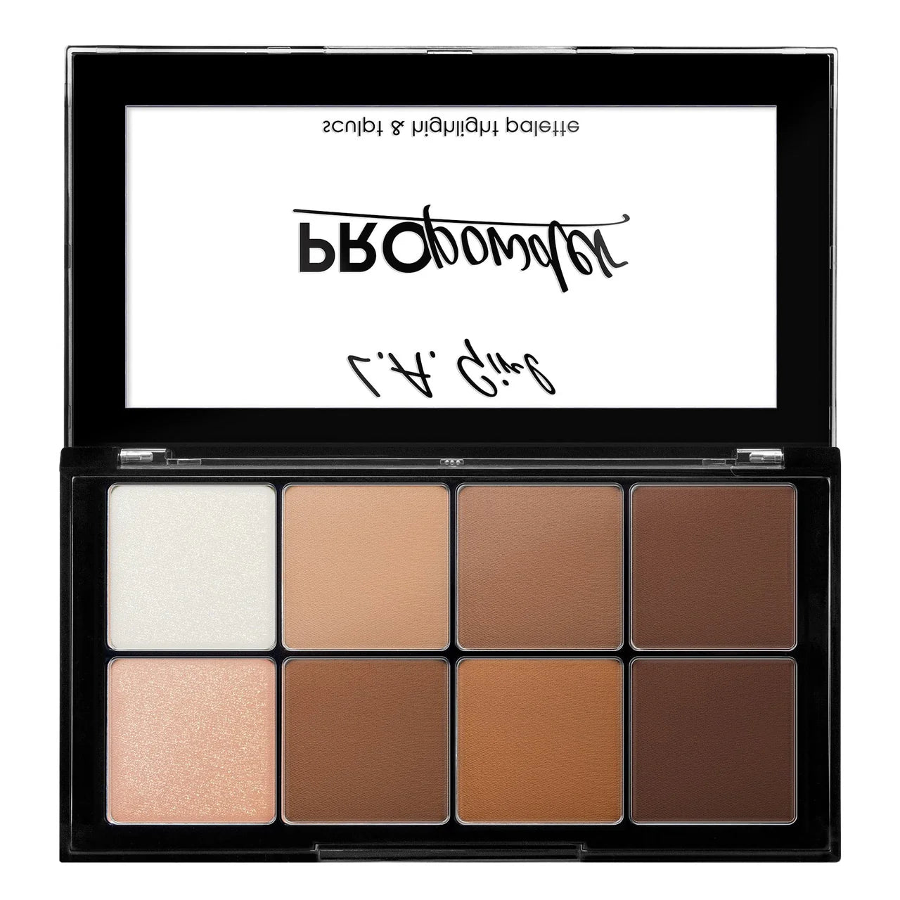 LA GIRL Propowder Scuipt&highlight Palette باليت هايلايتر وكونتور من ال اي كيرل