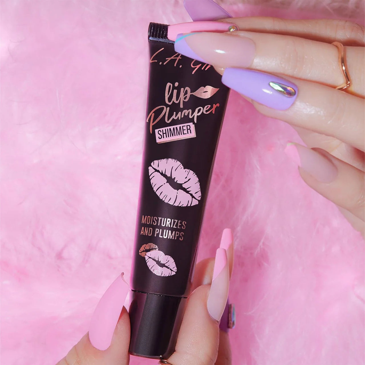 LA GIRL Lip Plumper Shimmer Mood Gloss GLP528 ملمع الشفاه من ال اي كيرل