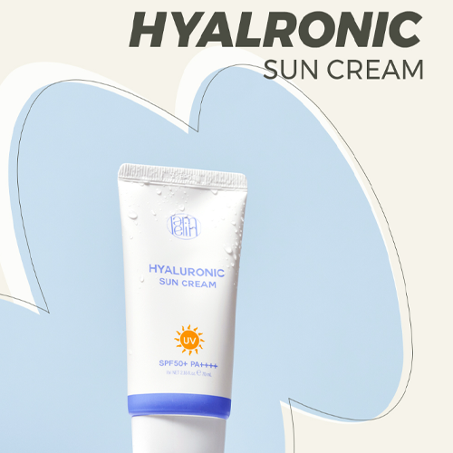 LAMELIN Hyaluronic Sun Cream UV SPF 50+ PA+++ واقي الشمس الفيزيائي بالهايلرونك اسد من لاملين