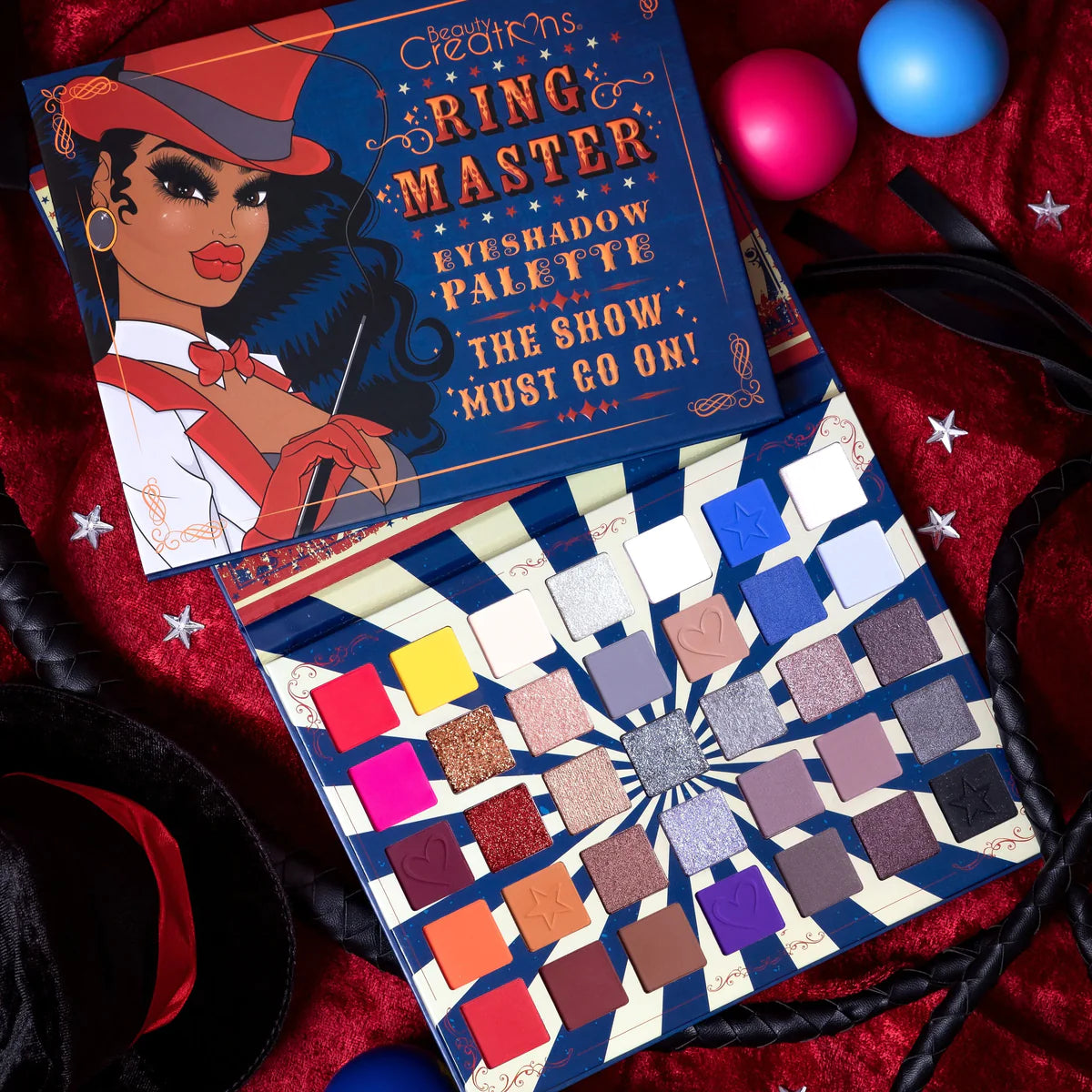 BEAUTY CREATIONS ring master eyeshadow palette The show must go on ￼￼