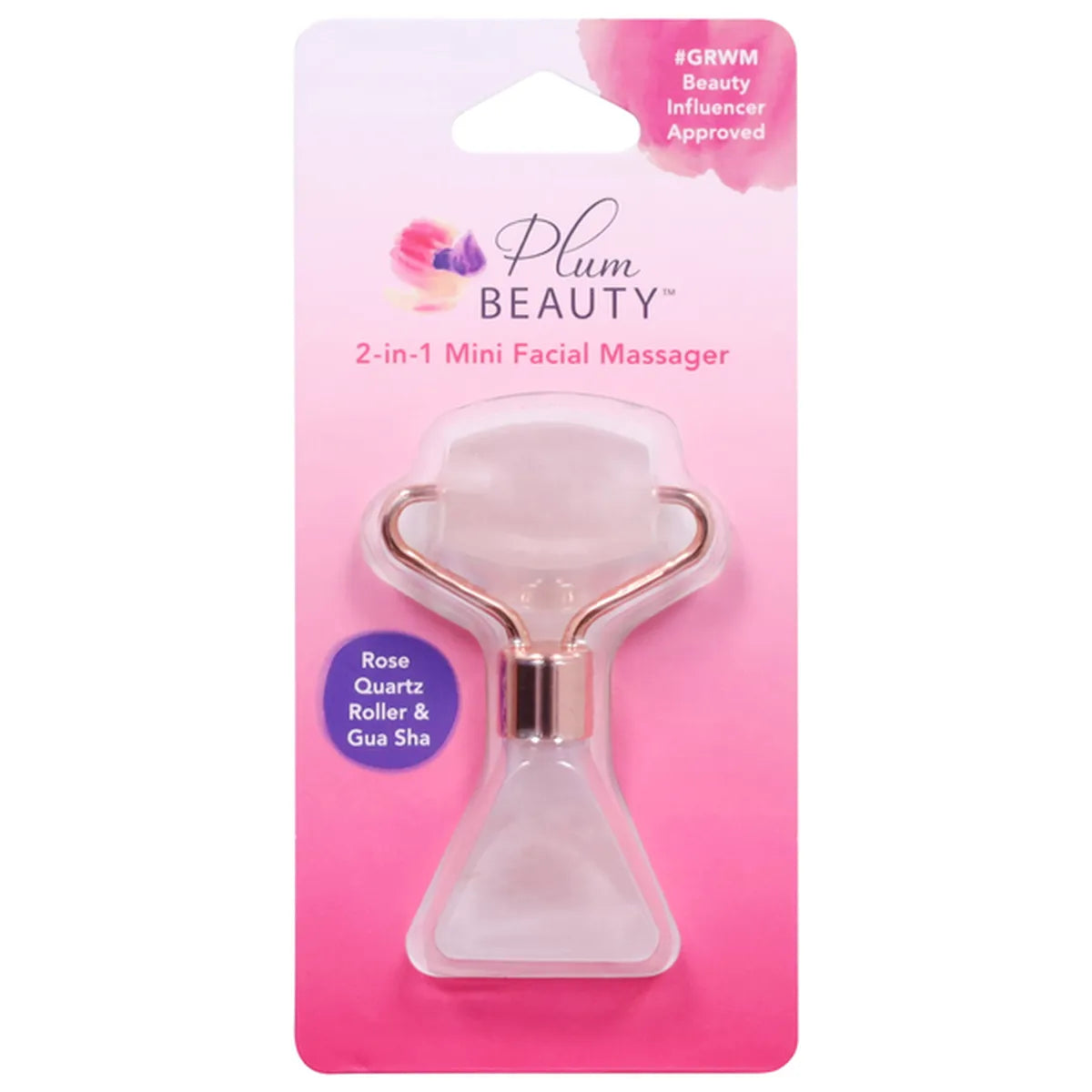 PLUM BEAUTY 2 in 1 Mini Facial Massager اداة تدليك الوجه لنحت وتنعيم البشرة