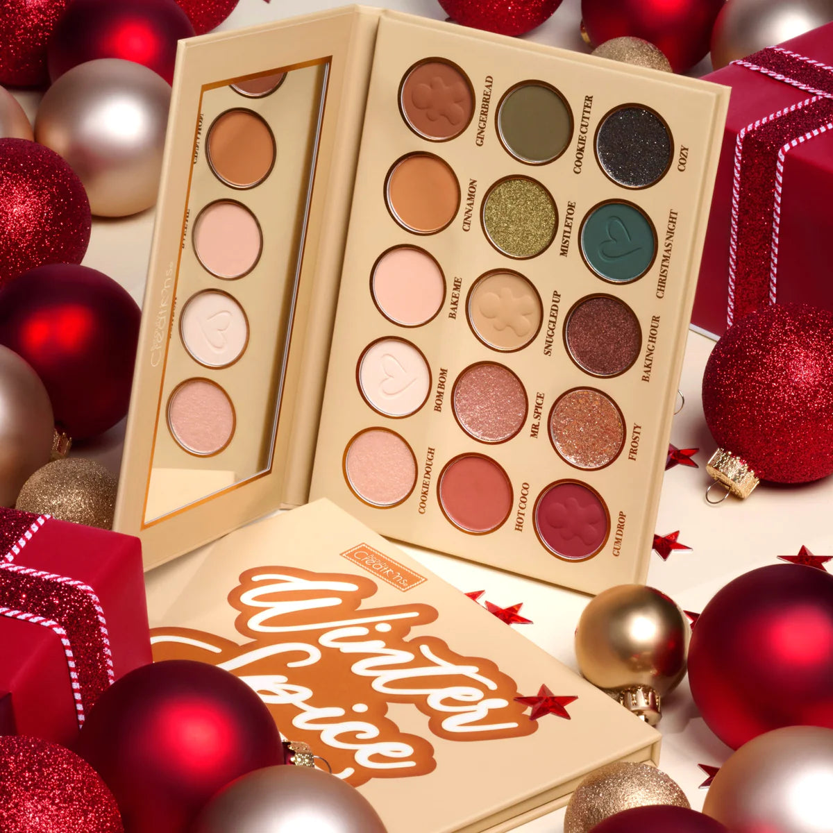 Beauty creations winter spice shadow palette علبة ظلال العيون