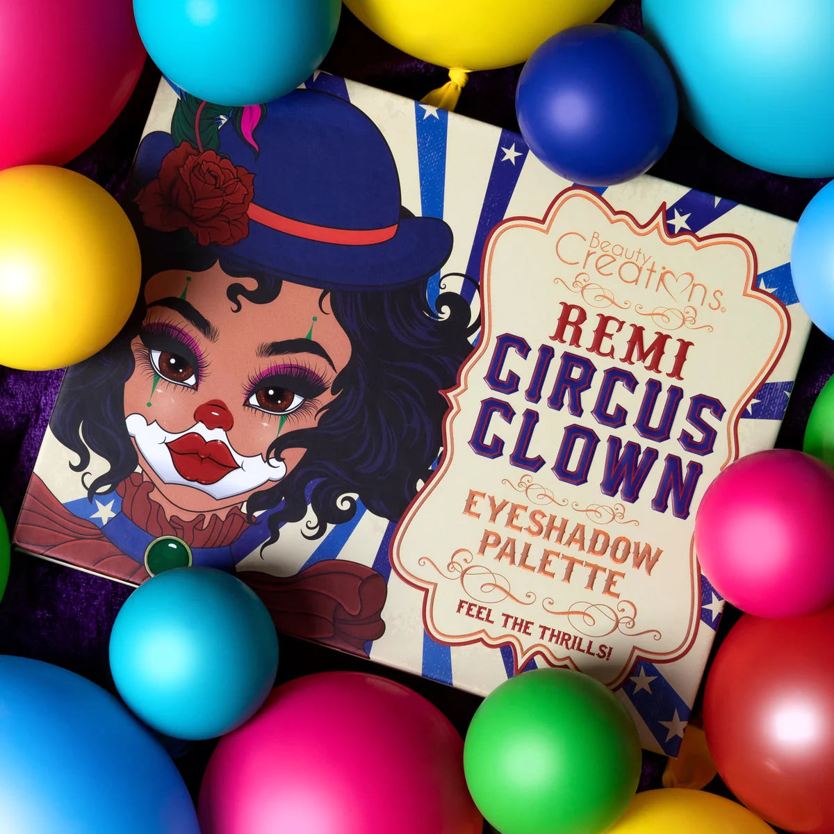 Beauty creations Remi Circus Clown eye Shadow palette