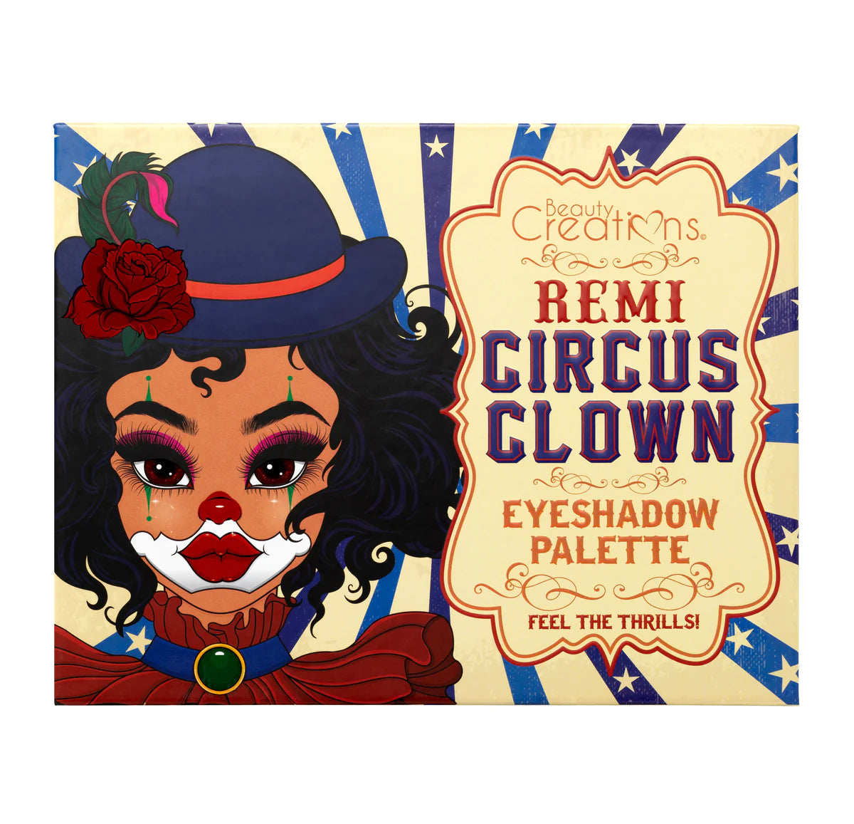 Beauty creations Remi Circus Clown eye Shadow palette