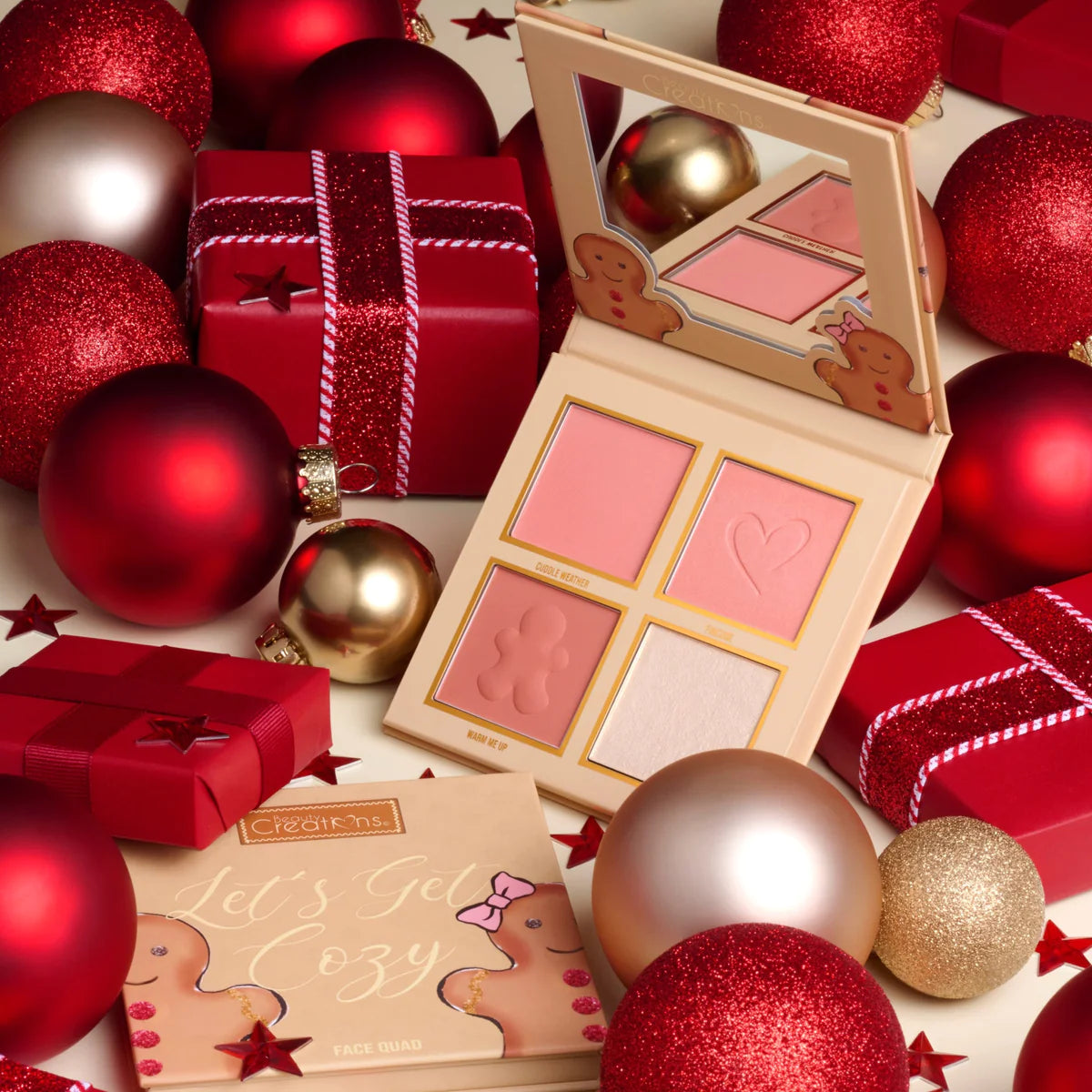 Beauty creations let's get cozy ￼face quad ￼