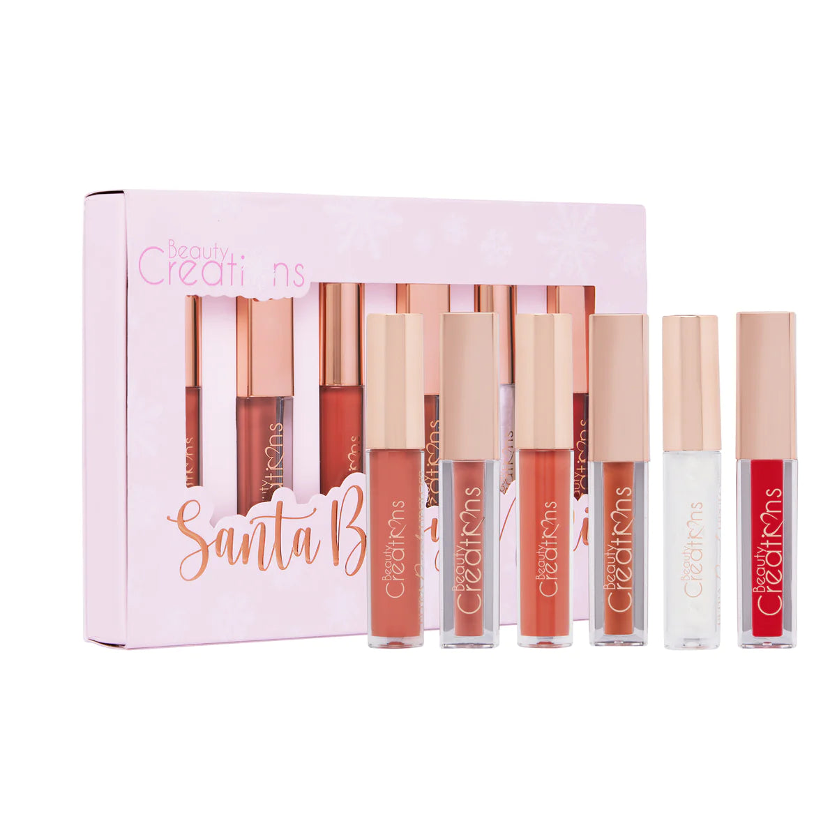 Beauty creations Santa baby Minis ￼lipstick set