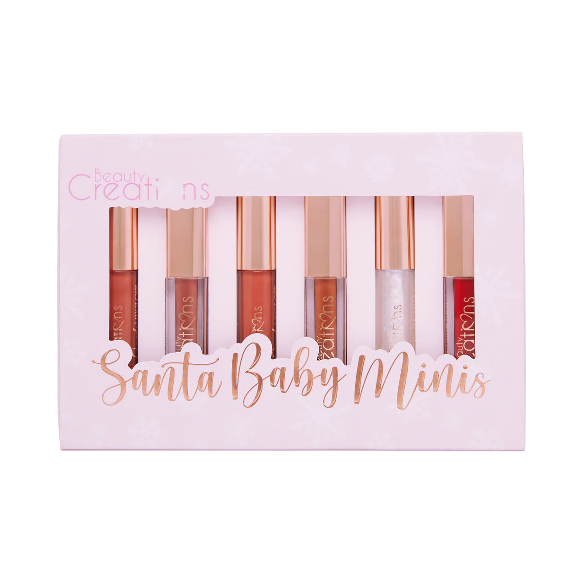 Beauty creations Santa baby Minis ￼lipstick set