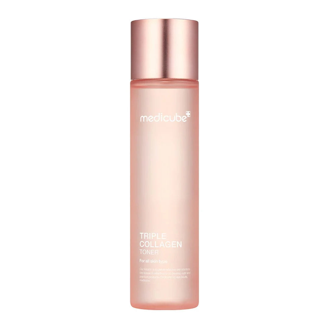 MEDICUBE TRIPLE COLLAGEN TONER 4.0 تونر الكولاجين الثلاثي الجديد والمحسن من ميدكيوب