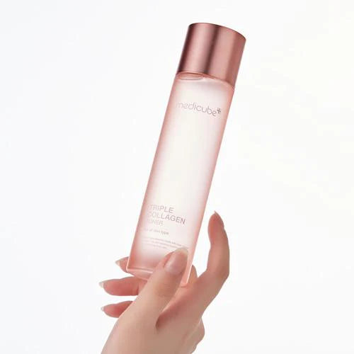 MEDICUBE TRIPLE COLLAGEN TONER 4.0 تونر الكولاجين الثلاثي الجديد والمحسن من ميدكيوب