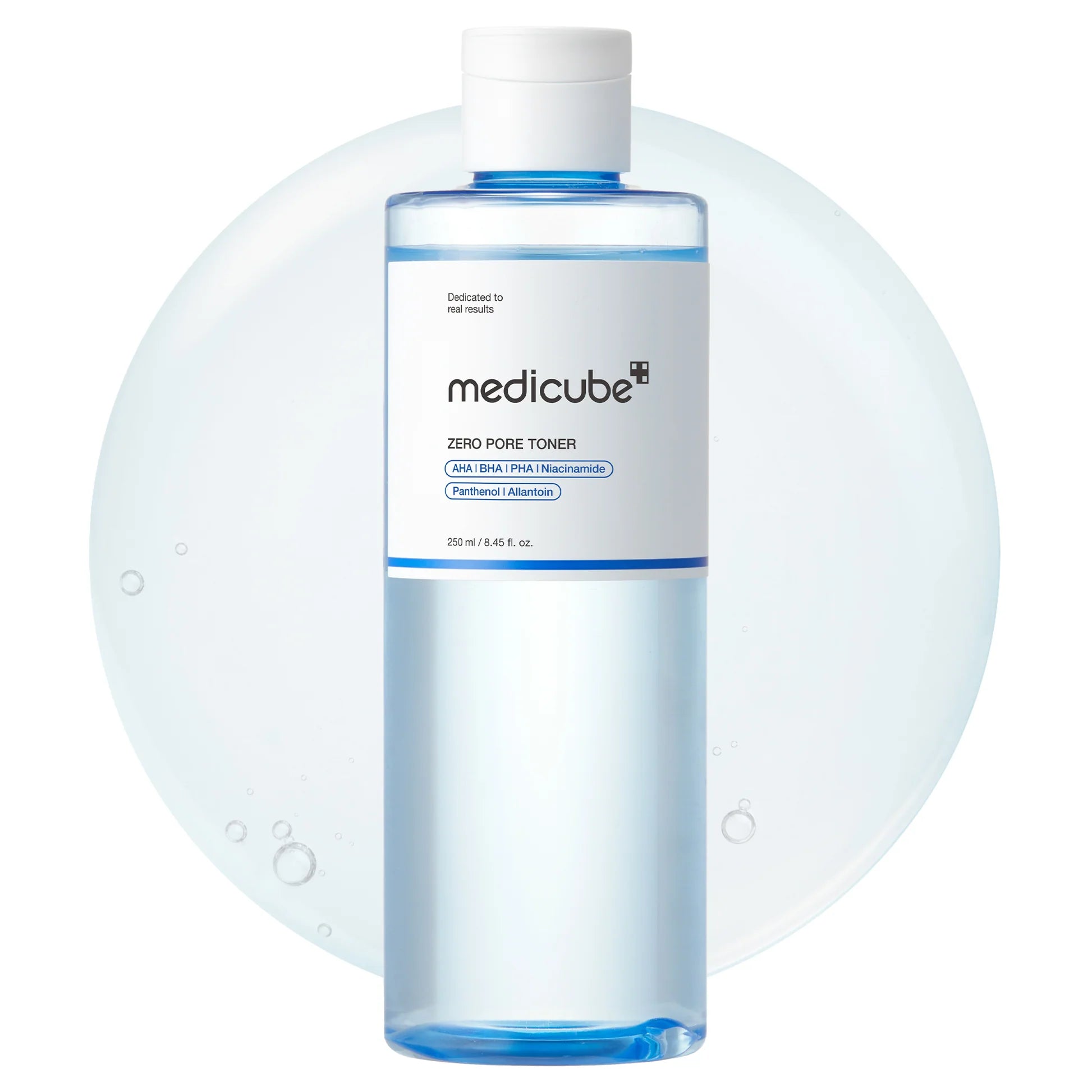 MEDICUBE Zero Pore Toner AHA BHA PHA Niacinamide Panthenol  تونر تقليص المسام وترطيب البشرة من ميدكيوب