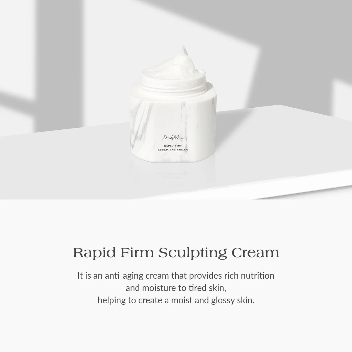 DR ALTHEA Rapid Firm Sculpting Cream كريم شد البشرة المضاد للشيخوخة من دكتر الثيا