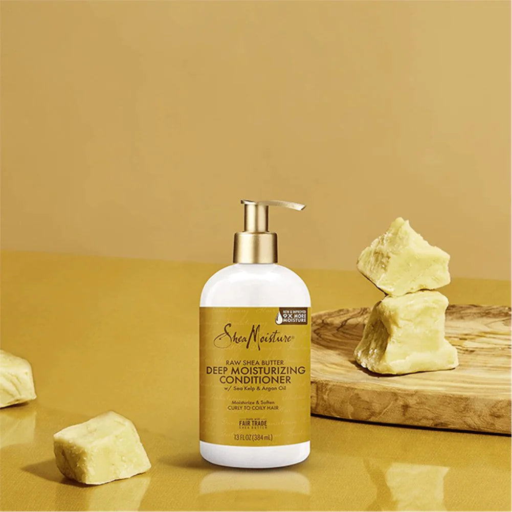 Shea Moisture Raw Shea Deep Moisturizing Conditioner بلسم ترطيب الشعر العميق