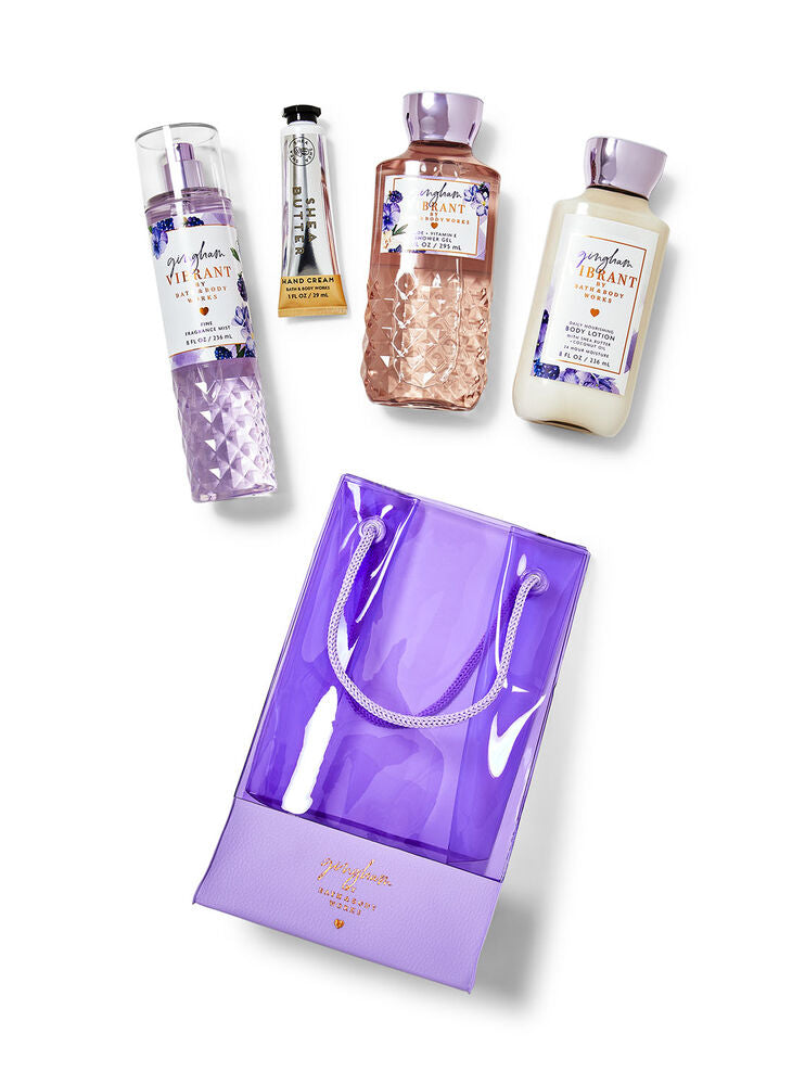 BATH AND BODY WORKS gengham vibrant kit