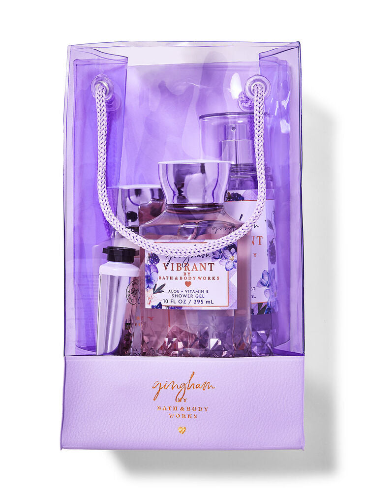 BATH AND BODY WORKS gengham vibrant kit