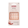 KISS Nude Revolutionary Natural Nails S 28 Nails Glue Included SNF03