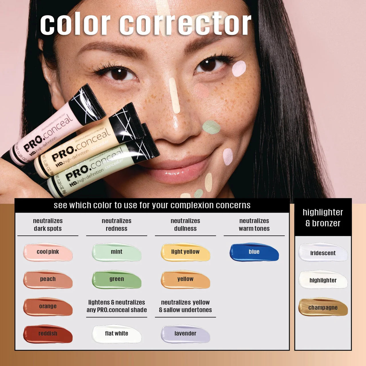 LA GIRL HD Pro Definition Conceal كونسيلر