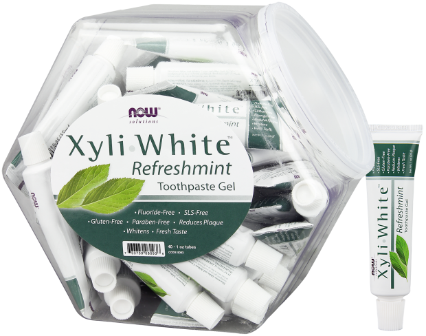 NOW SOLUTION XyliWhite™ Refreshmint Toothpaste Gel