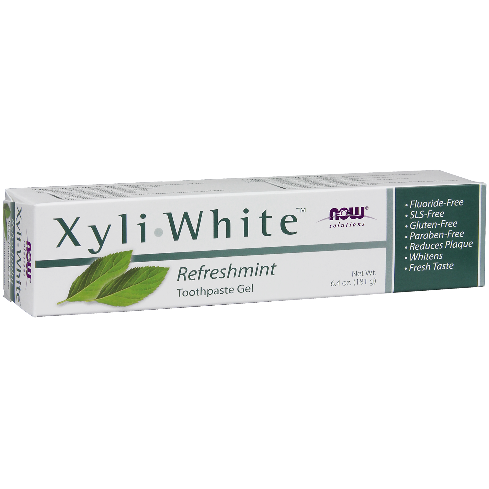 NOW SOLUTION XyliWhite™ Refreshmint Toothpaste Gel