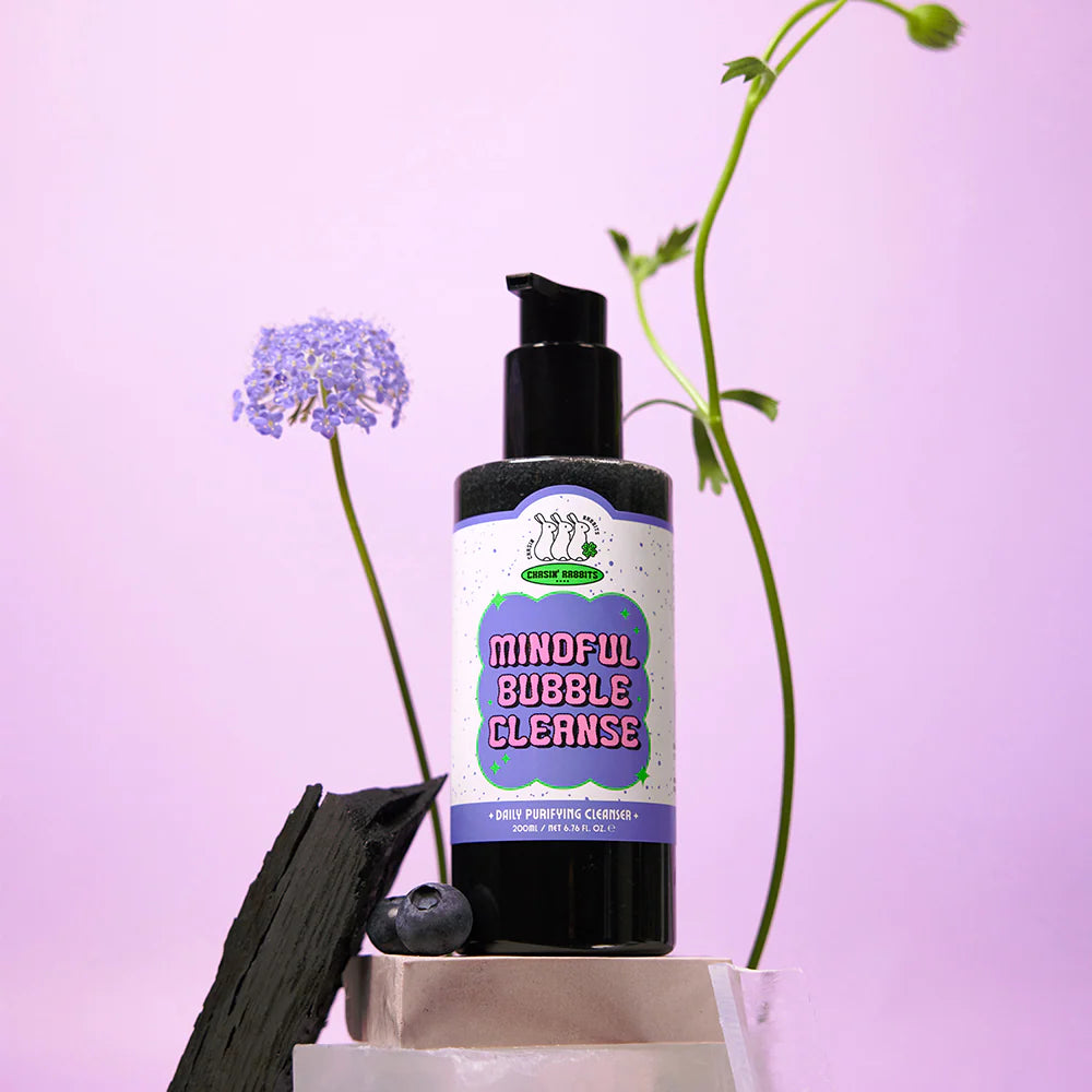 CHASIN' RABBITS Mindful Bubble Cleanse غسول الفحم الكوري
