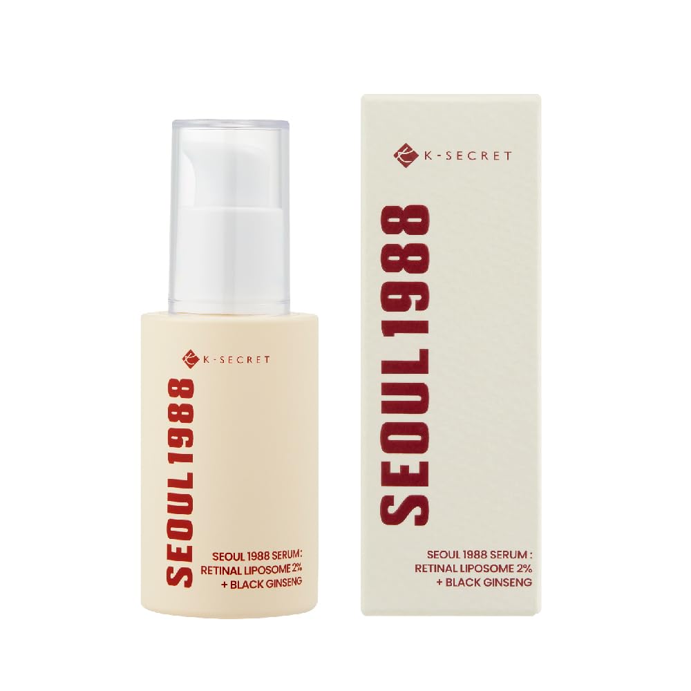 K Secret Seoul 1988 Retinal Serum: 2% Retinal Liposome 2% + Black Ginseng