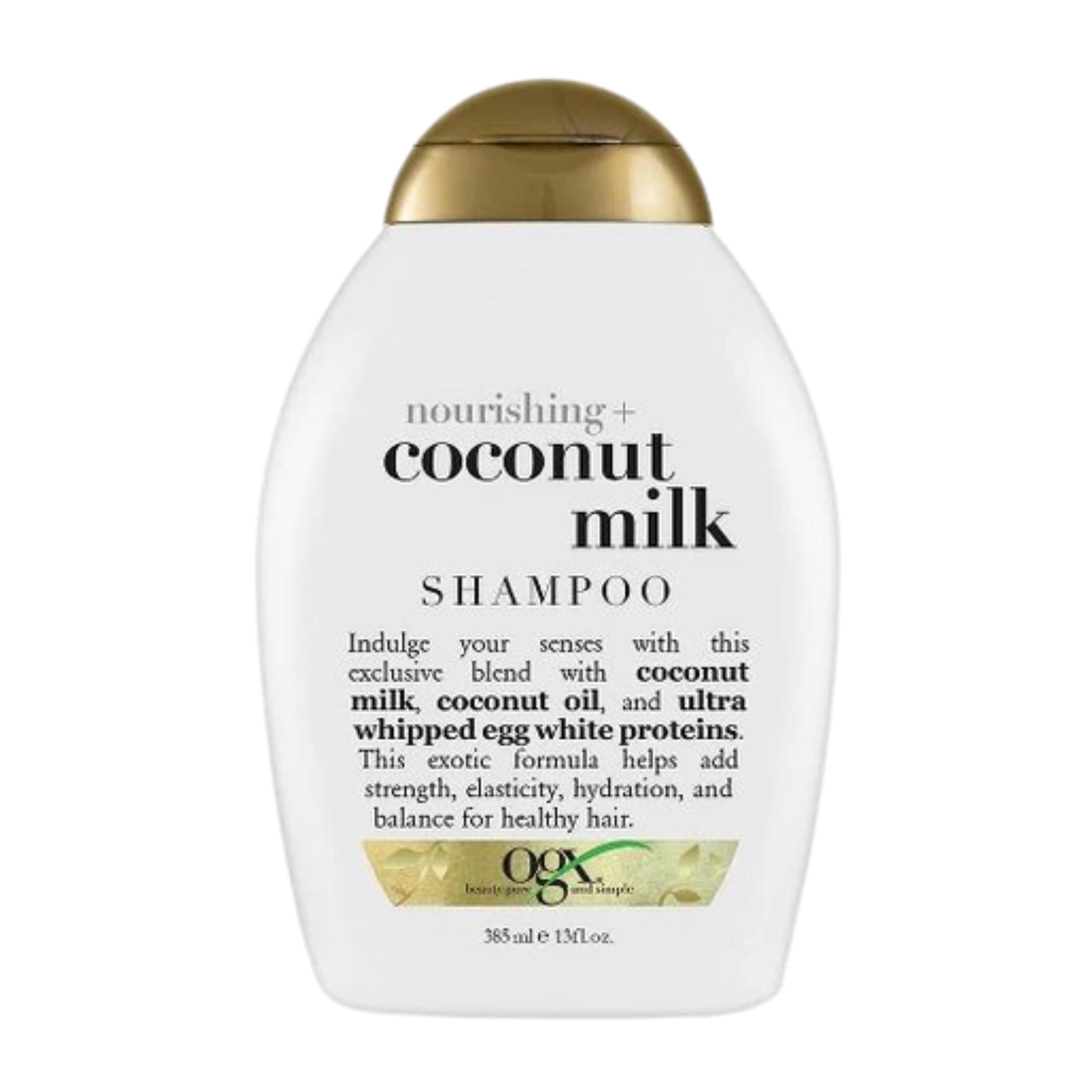 OGX nourshing coconut milk shampoo شامبو الشعر بحليب جوزالهند من او جي اكس