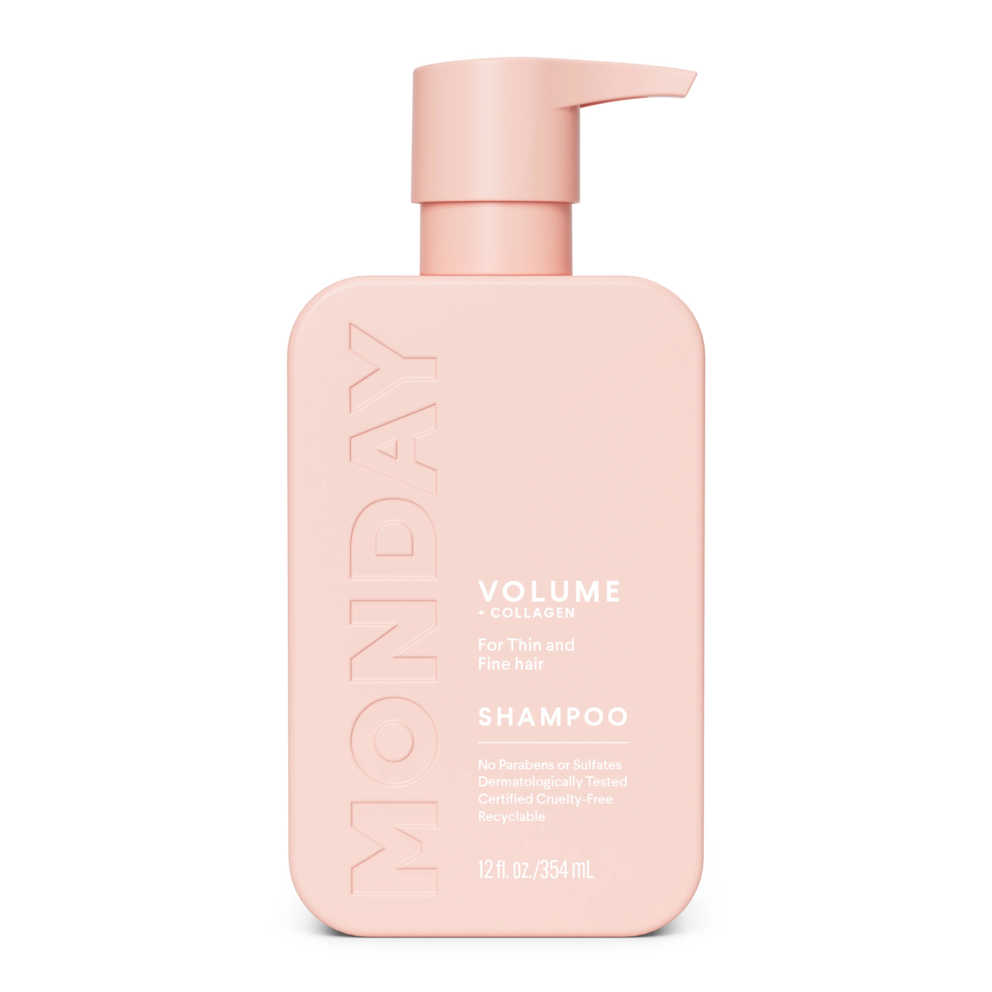 MONDAY volume + collagen for fine hair shampoo شامبو الشعر لزيادة حجم الشعر الضعيف بالكولاجين