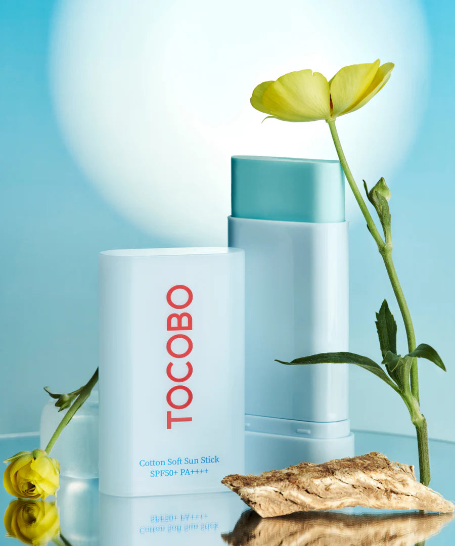 TOCOBO Cotton Soft Sun Stick SPF50 PA++++ واقي الشمس الكيميائي الستيك بملمس قطني ناعم من توكوبو