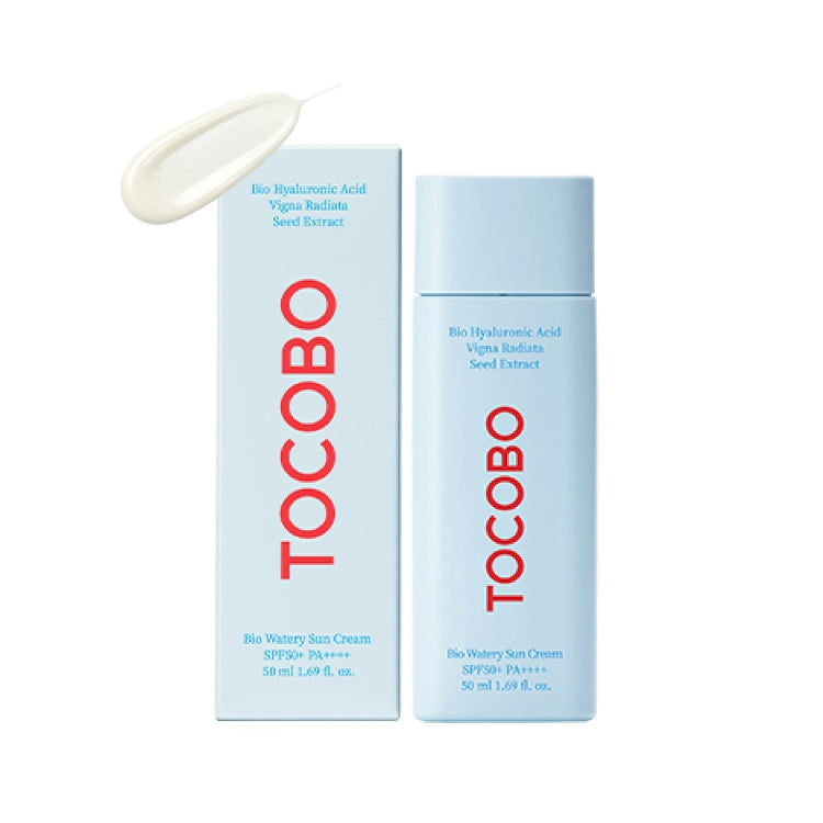 TOCOBO Bio Watery Sun Cream SPF50 PA++++ واقي الشمس المائي الكيميائي الشفاف من توكوبو