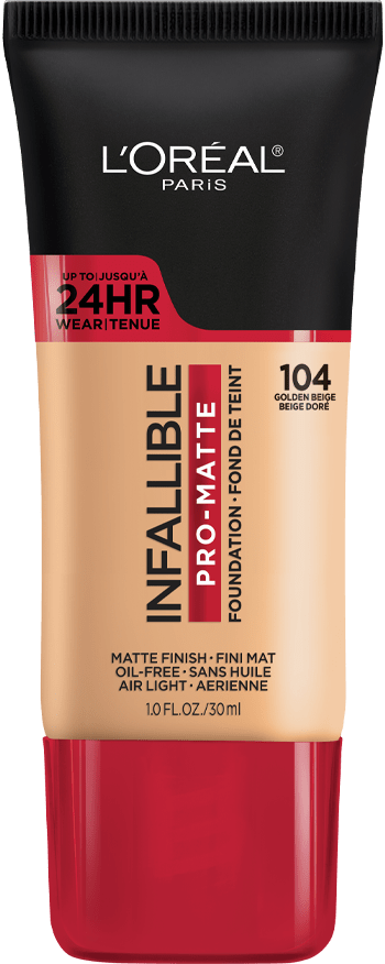 LOREAL infallible pro matt 24 hr foundation  كريم اساس مات من  لوريال
