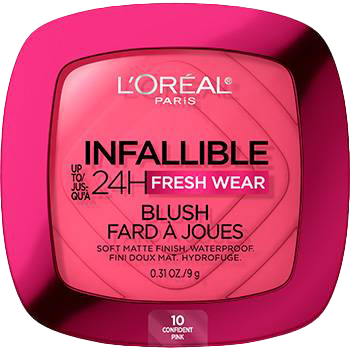 LOREAL PARIS infallible 24 H fresh wear blush fard a joues أحمر الخدود من لوريال بارس